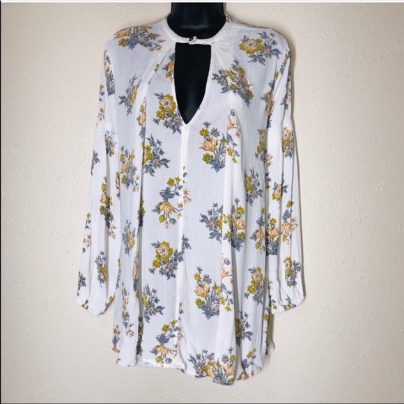 Free People Floral Tunic / Dress - Picture 2 of 4